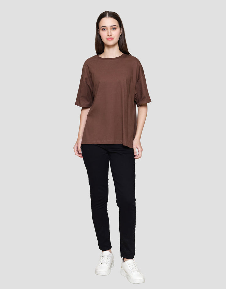 Nevada Comb Basic Kaos Oversize Wanita