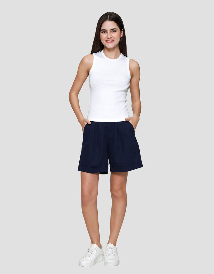 Nevada Rib Halter Neck Kaos Tanktop Wanita