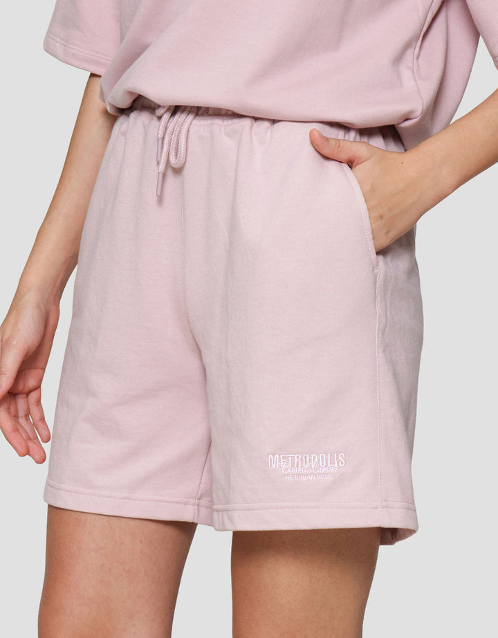 Nevada Sld Baby Terry Set Celana Pendek Wanita