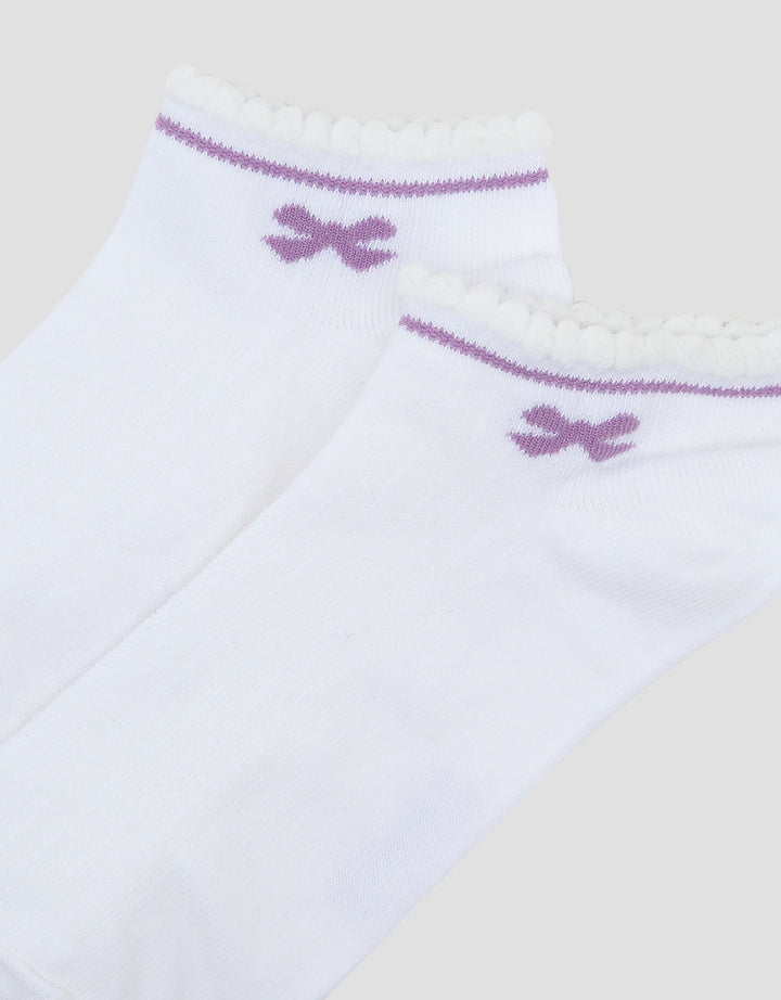 Nevada Ankle Bow Kaus Kaki Wanita