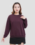 Nevada Solid Fleece Sweater Wanita