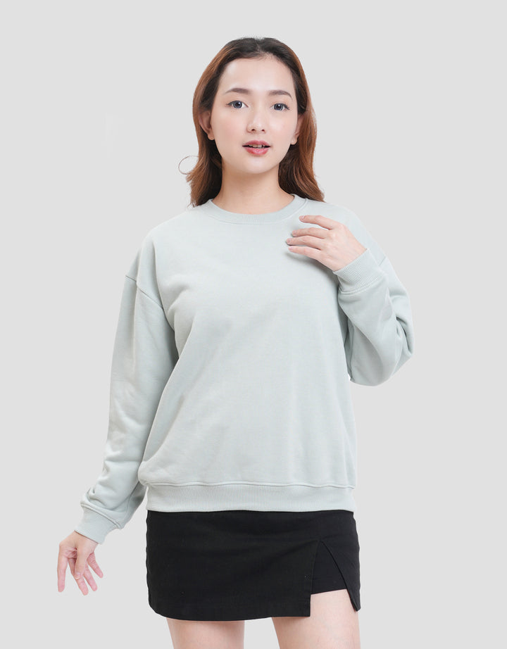 Nevada Solid Fleece Sweater Wanita