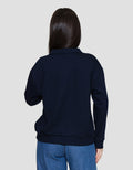 Nevada Reg French Zipper Brooklyn Sweater Wanita