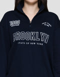 Nevada Reg French Zipper Brooklyn Sweater Wanita