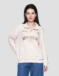 Nevada French Zipper Chicago Sweater Wanita