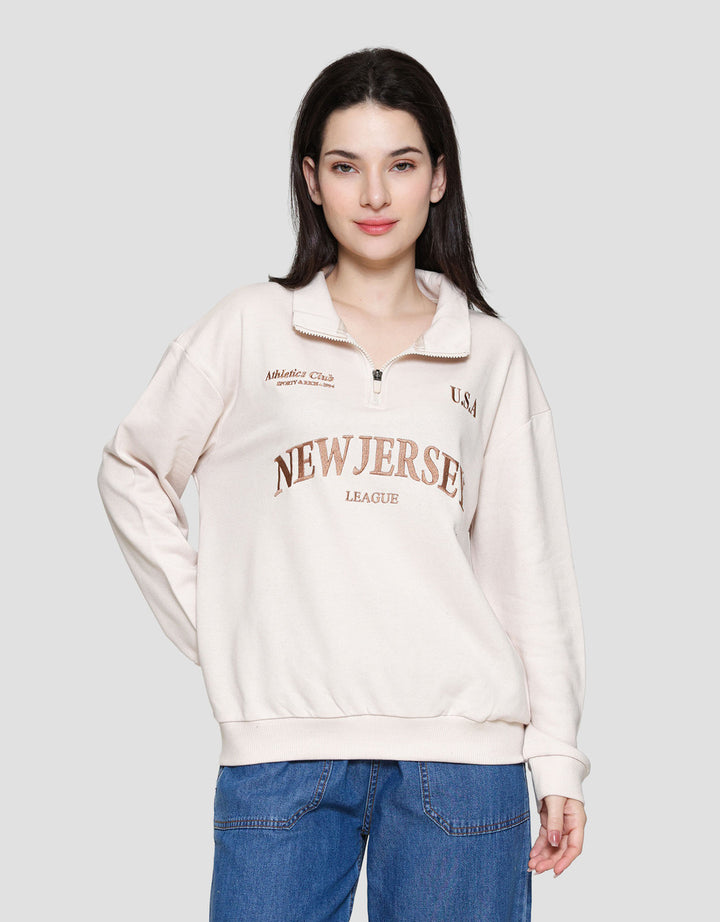 Nevada French Zipper Chicago Sweater Wanita