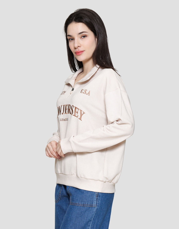 Nevada French Zipper Chicago Sweater Wanita