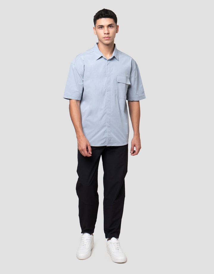 Suko Seamless Pocket Kemeja Lengan Pendek Pria