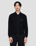 Suko Varsity Jaket Bomber Lengan Panjang Pria