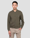 Suko Varsity Jaket Bomber Lengan Panjang Pria