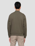 Suko Varsity Jaket Bomber Lengan Panjang Pria