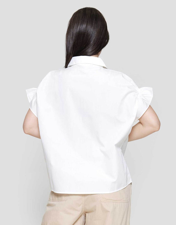 Connexion With Lengan Karet Kemeja Wanita