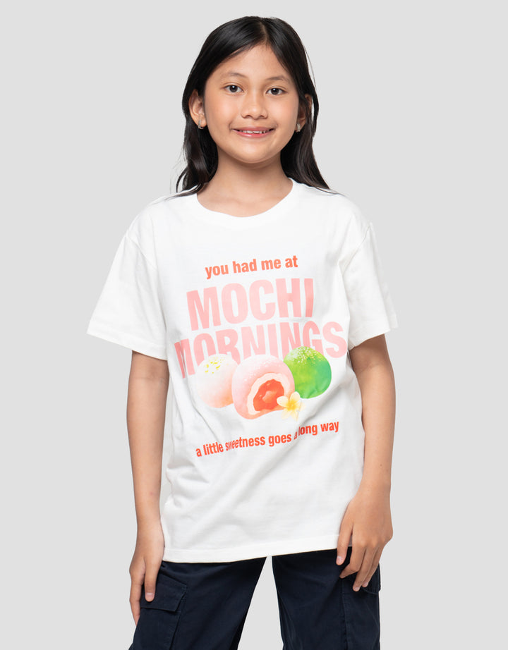 Nevada Sablon Dtf Mochi Kaos Anak Perempuan