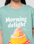 Nevada Sablon Dtf Cake Kaos Anak Perempuan