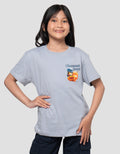 Nevada Sablon Jam Kaos Anak Perempuan
