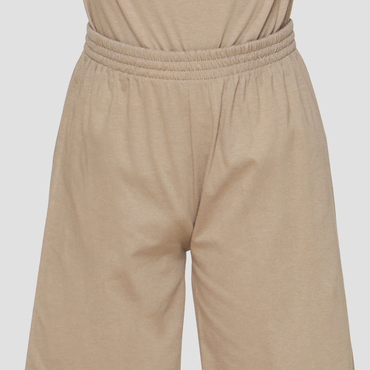 Little M Fox Outdoor Camp Back Print Pakaian Setelan Anak Laki-laki