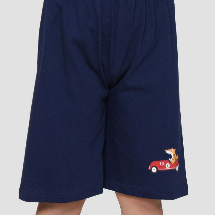 Little M Fox Enjoy The Trip Pakaian Setelan Anak Laki-laki