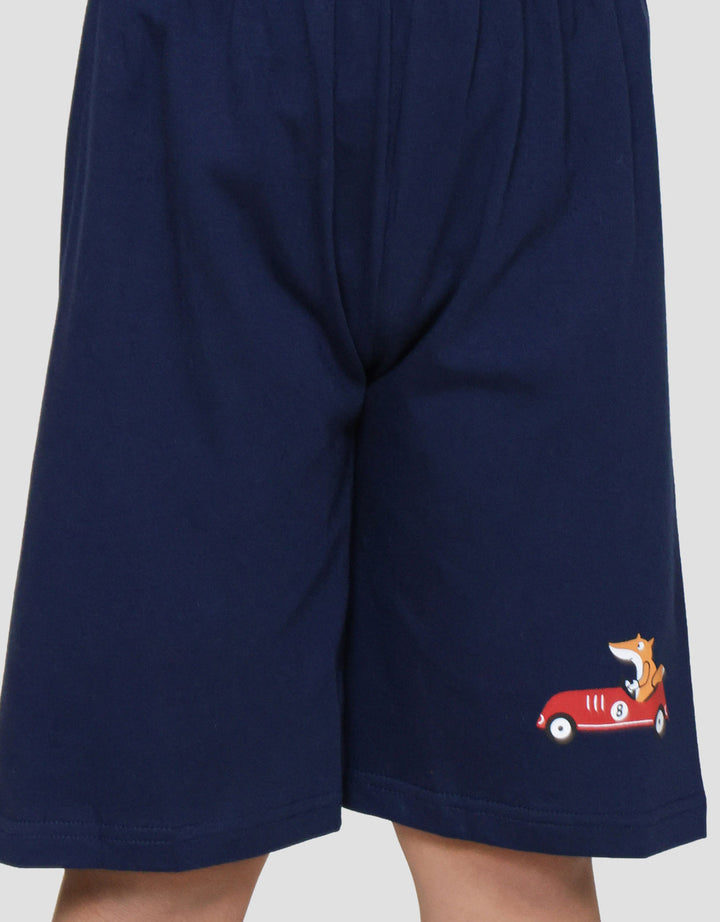 Little M Fox Enjoy The Trip Pakaian Setelan Anak Laki-laki