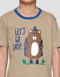 Little M Bear Lets Go Camp Pakaian Setelan Anak Laki-laki