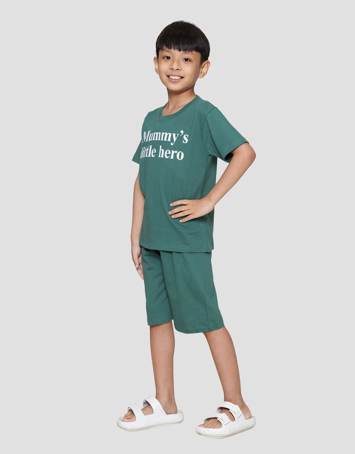 Little M Mummys Little Hero Pakaian Setelan Anak Laki-laki