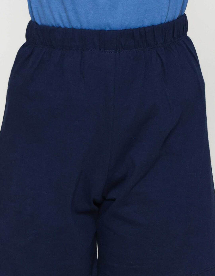 Little M Transport Plane Dada Kiri Pakaian Setelan Anak Laki-laki