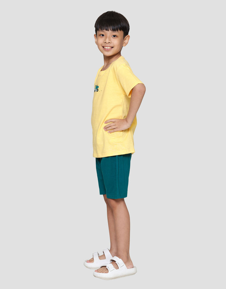 Little M Truck Croco Pakaian Setelan Anak Laki-laki