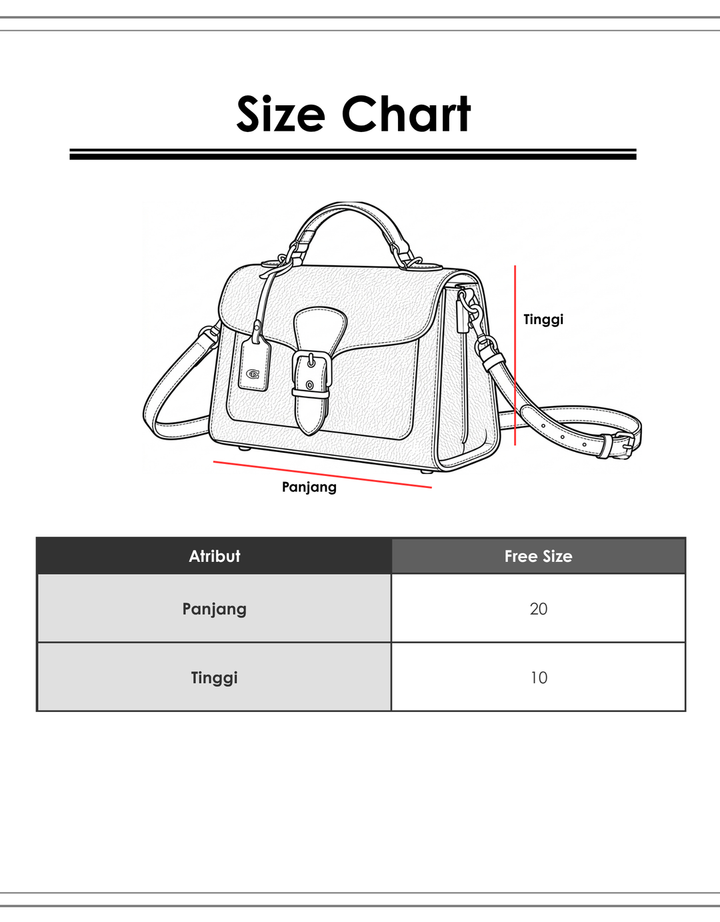 MxM Nevada Handbag Mini BB23 Wanita