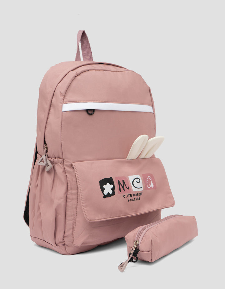MxM Rabbit Baggy Backpack Anak Perempuan