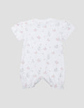 Little M Double Knit Fullprint Rabbit Jumpsuit Romper Bayi