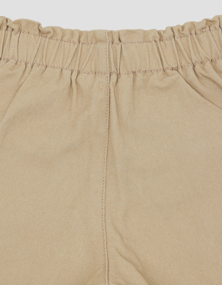 Little M Woven Twill With Bow Celana Pendek Bayi