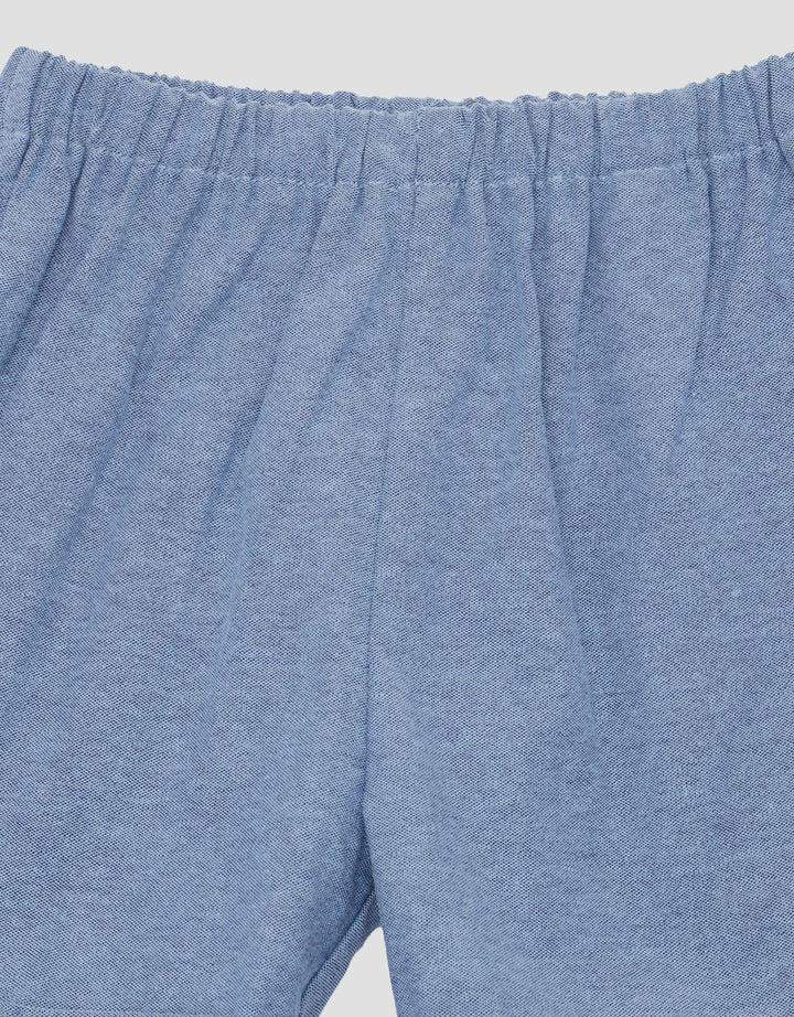 Little M Woven Salur Pakaian Setelan Bayi