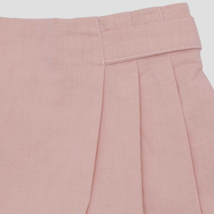 Little M Slub Plisket Celana Rok Bayi