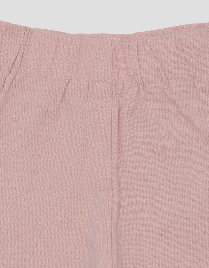 Little M Slub Plisket Celana Rok Bayi