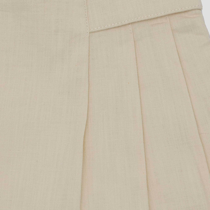 Little M Woven Slub Plisket Celana Rok Bayi