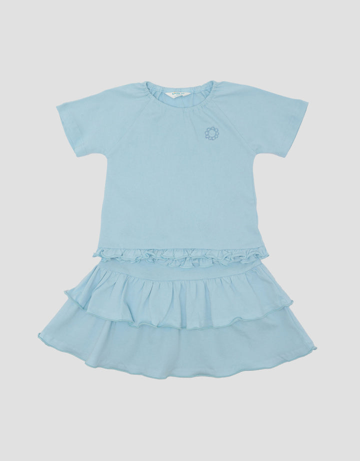 Little M Rok Enzim With Border Pakaian Setelan Bayi