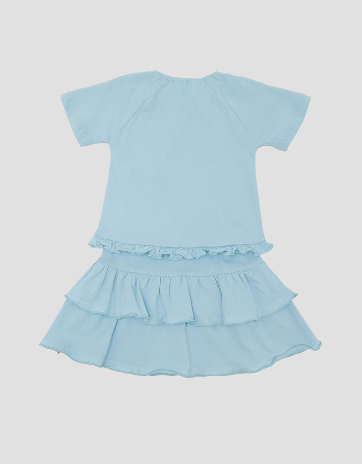 Little M Rok Enzim With Border Pakaian Setelan Bayi