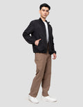 Cole Smart Formal Stand Up Collar Jaket Pria