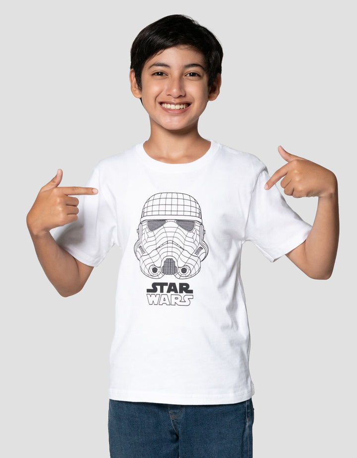 Star Wars Stormhead  Kaos Anak Laki-laki