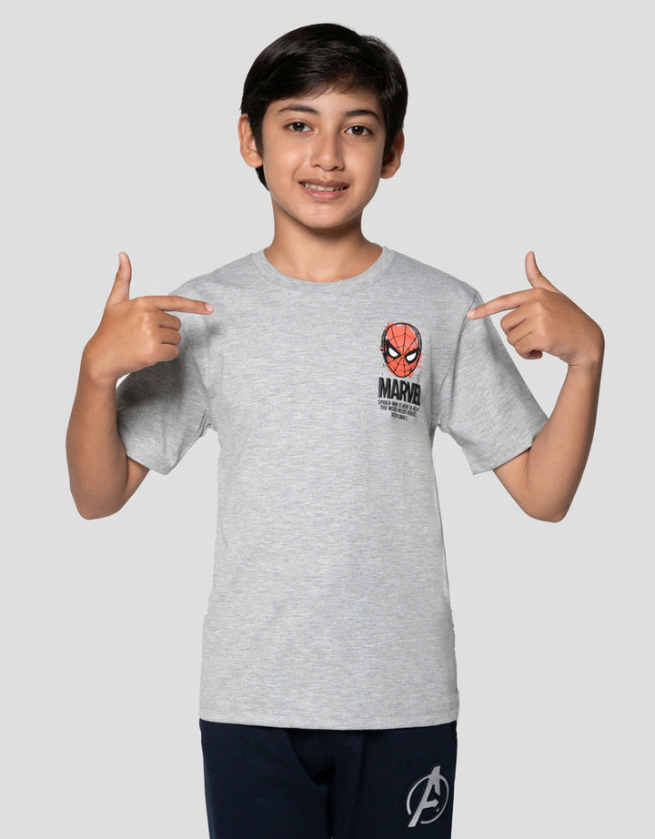 Marvel Spiderman Action Print Blkg Kaos Anak Laki-laki