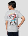 Marvel Spiderman Action Print Blkg Kaos Anak Laki-laki