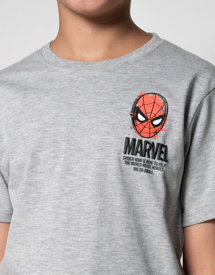Marvel Spiderman Action Print Blkg Kaos Anak Laki-laki
