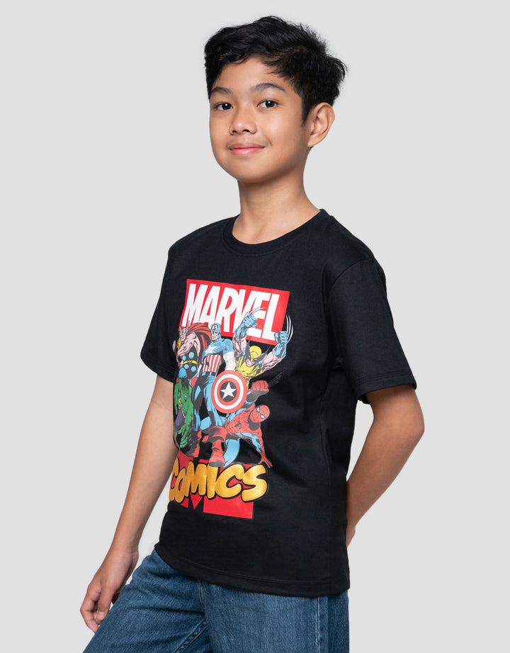 Marvel Comics All Heroes Kaos Anak Laki-laki