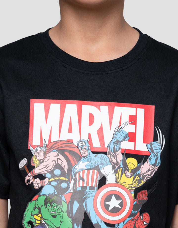 Marvel Comics All Heroes Kaos Anak Laki-laki