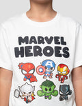 Marvel Marvel Hero Chibby Kaos Anak Laki-laki