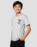 Marvel Spiderman Logo Dpn Blkg Kaos Anak Laki-laki
