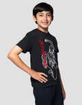 Marvel Spiderman Jump Anime Kaos Anak Laki-laki