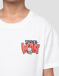 Marvel Spiderman Print Kaos Anak Laki-laki