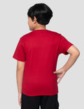 Marvel Spiderman Head Hd Print Kaos Anak Laki-laki