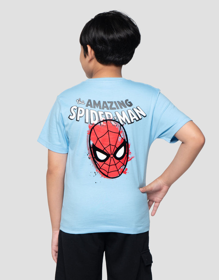 Marvel Marvel Amazing Spider Print Kaos Anak Laki-laki