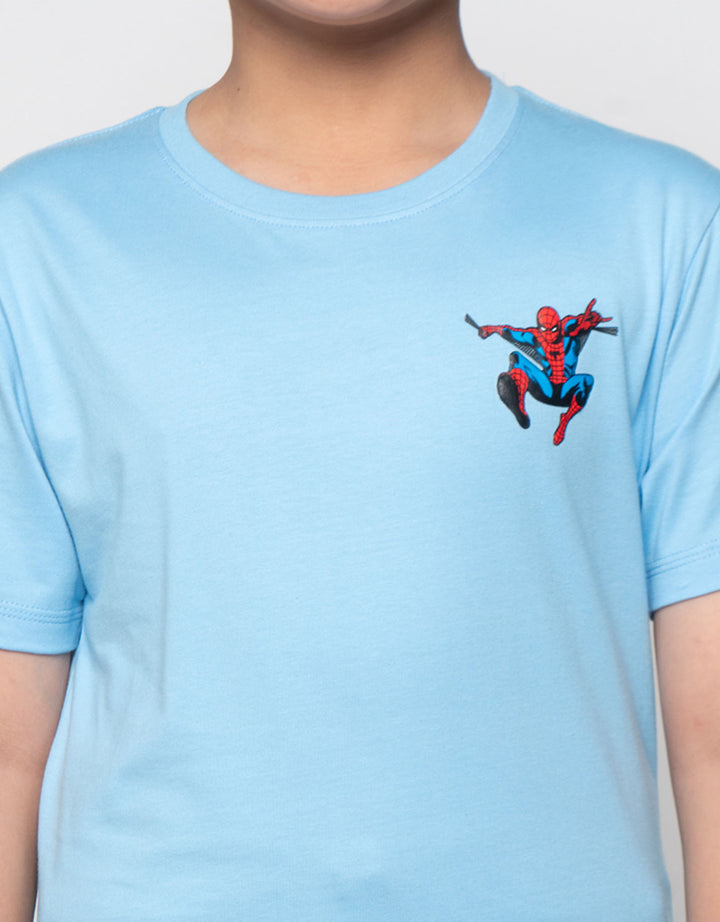Marvel Marvel Amazing Spider Print Kaos Anak Laki-laki